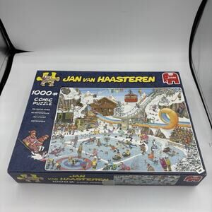Jumbo Jan Van Haasteren Comic Jigsaw Puzzle‎ 1000 Pieces The Winter Games F4
